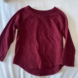 toddler sparkly long sleeve tshirt